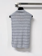 MIUMIU 26S MOCK-NECK KNIT TANK TOP 1341