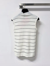 MIUMIU 26S MOCK-NECK KNIT TANK TOP 1340