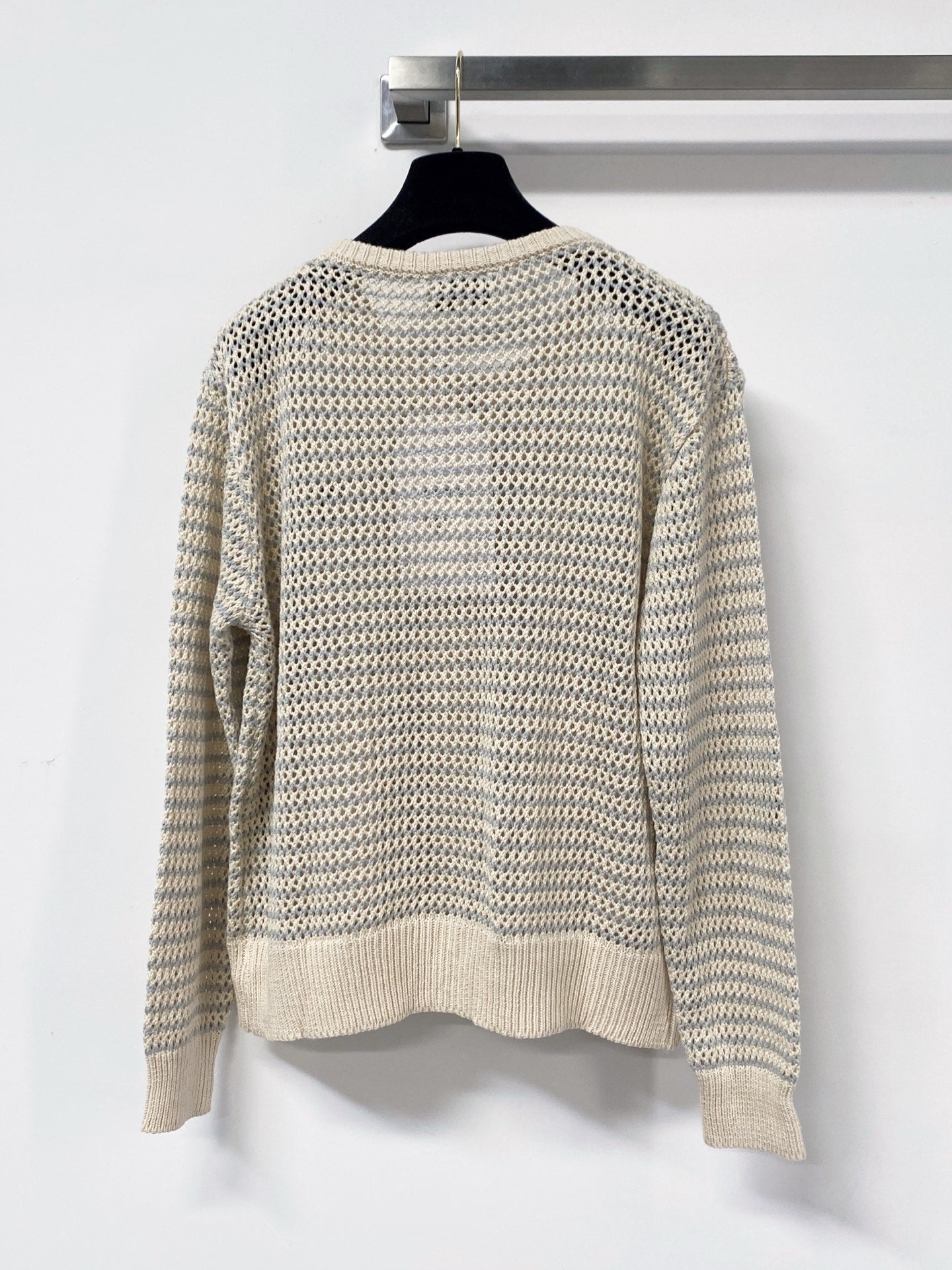 CHANEL 26S CREWNECK KNIT CARDIGAN 1509