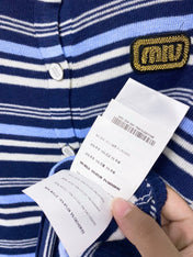 MIUMIU 26S CREWNECK KNIT CARDIGAN 1307