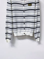 MIUMIU 26S CREWNECK KNIT CARDIGAN 1306