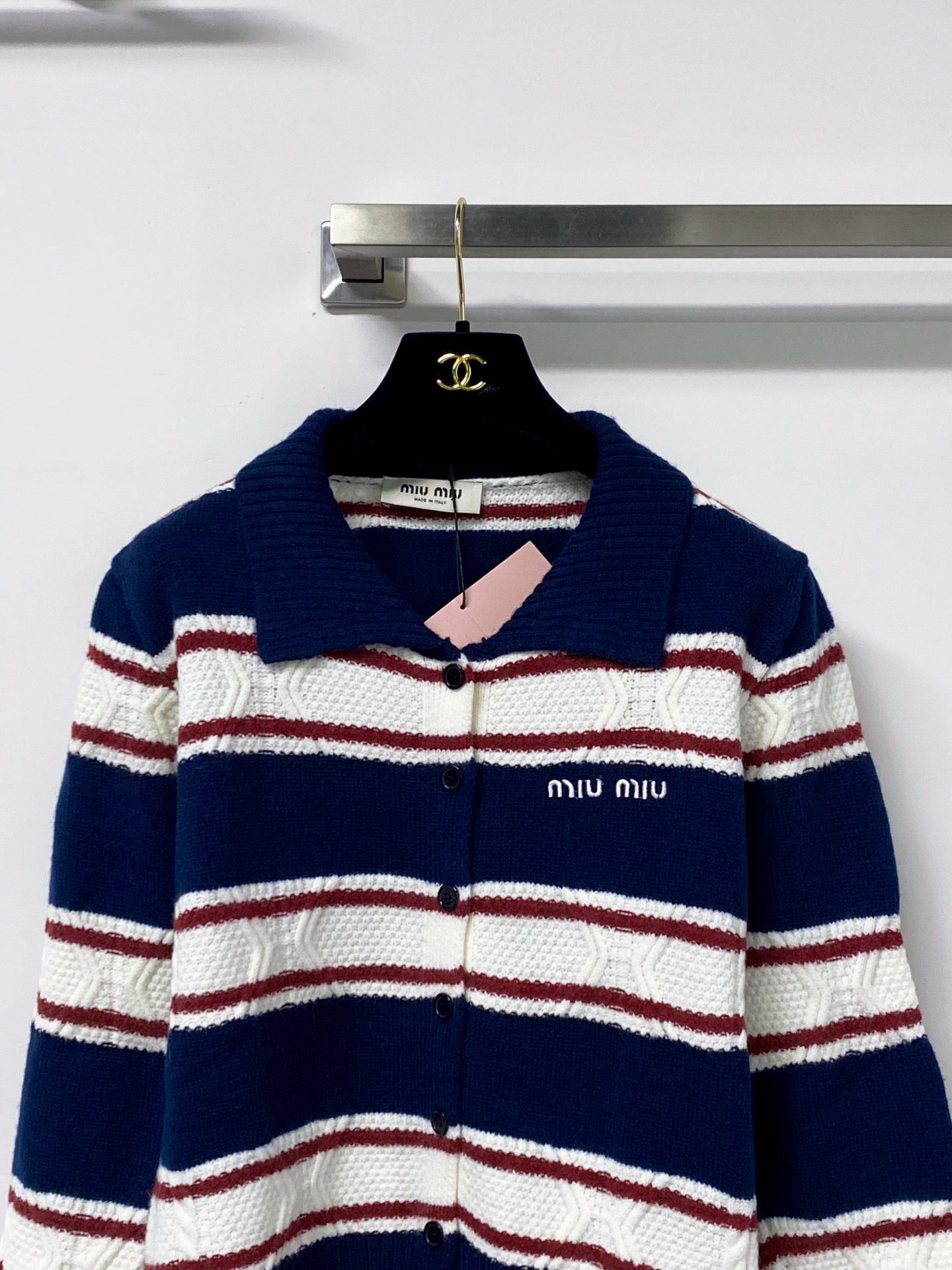 MIUMIU 26S KNIT POLO 1308