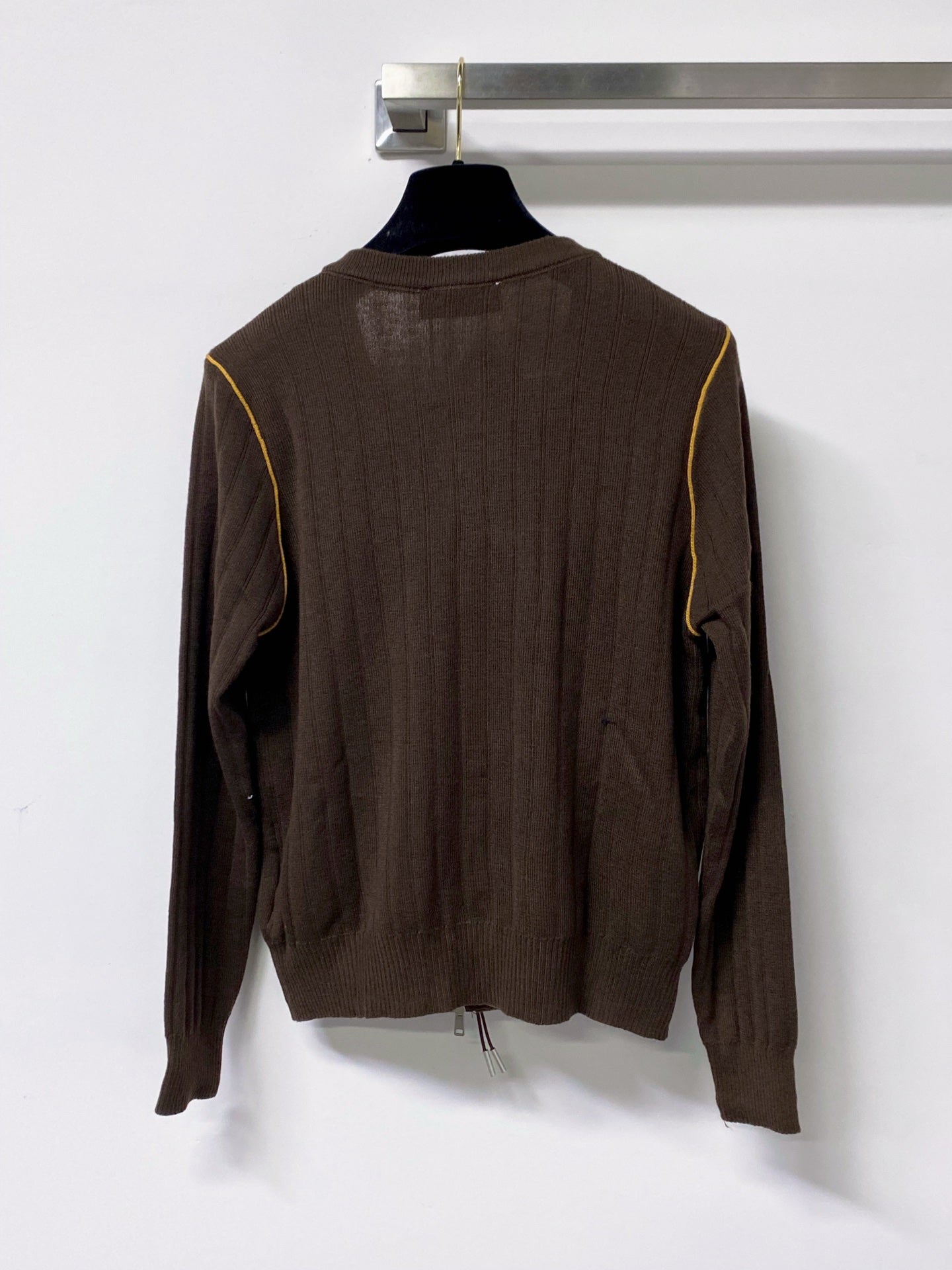 MIUMIU 26S ZIP-UP KNIT CARDIGAN 1263