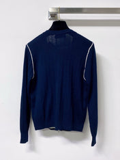 MIUMIU 26S ZIP-UP KNIT CARDIGAN 1262