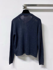 VALENTINO 26S CREW NECK KNIT CARDIGAN 324