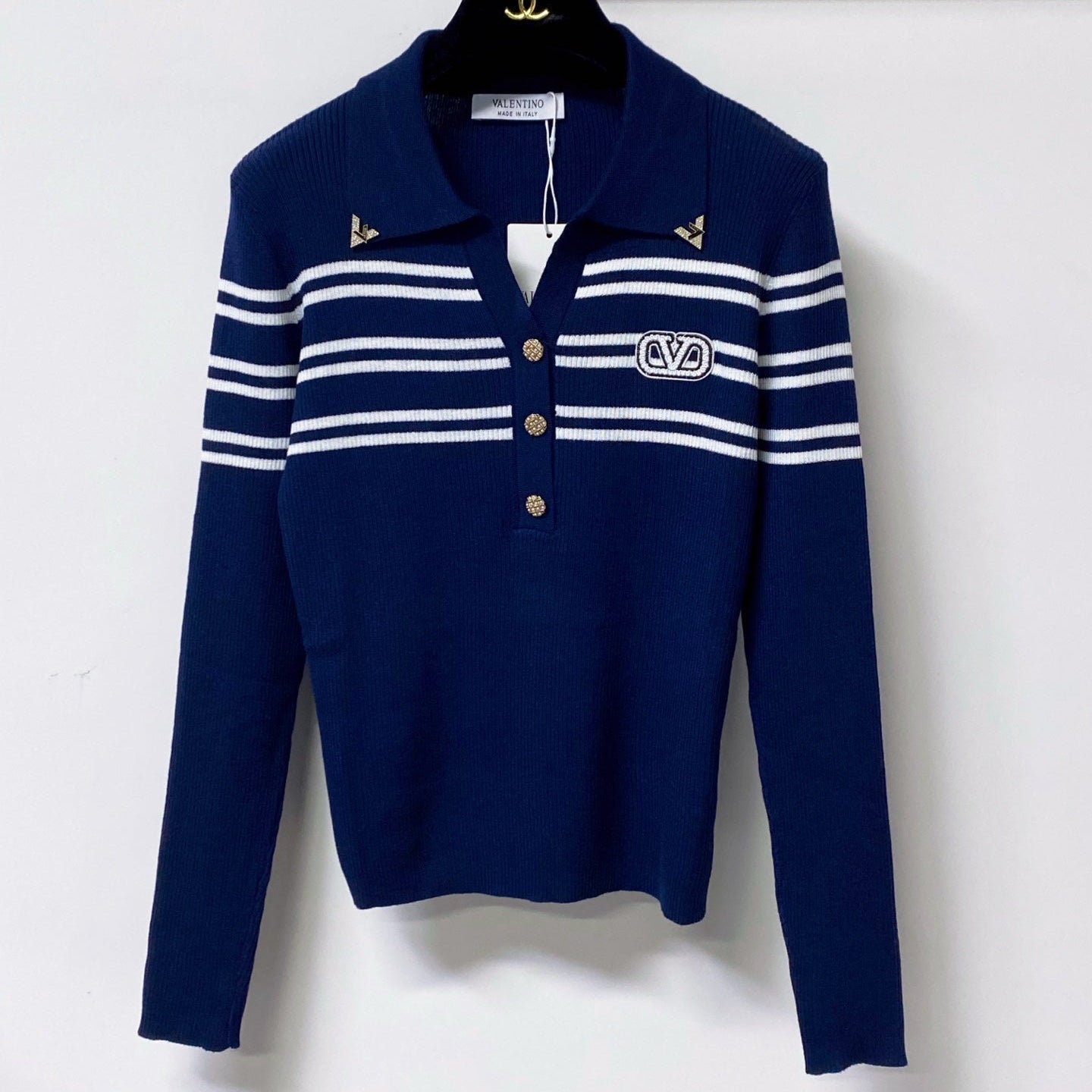 VALENTINO 26S KNITTED POLO SHIRT 322