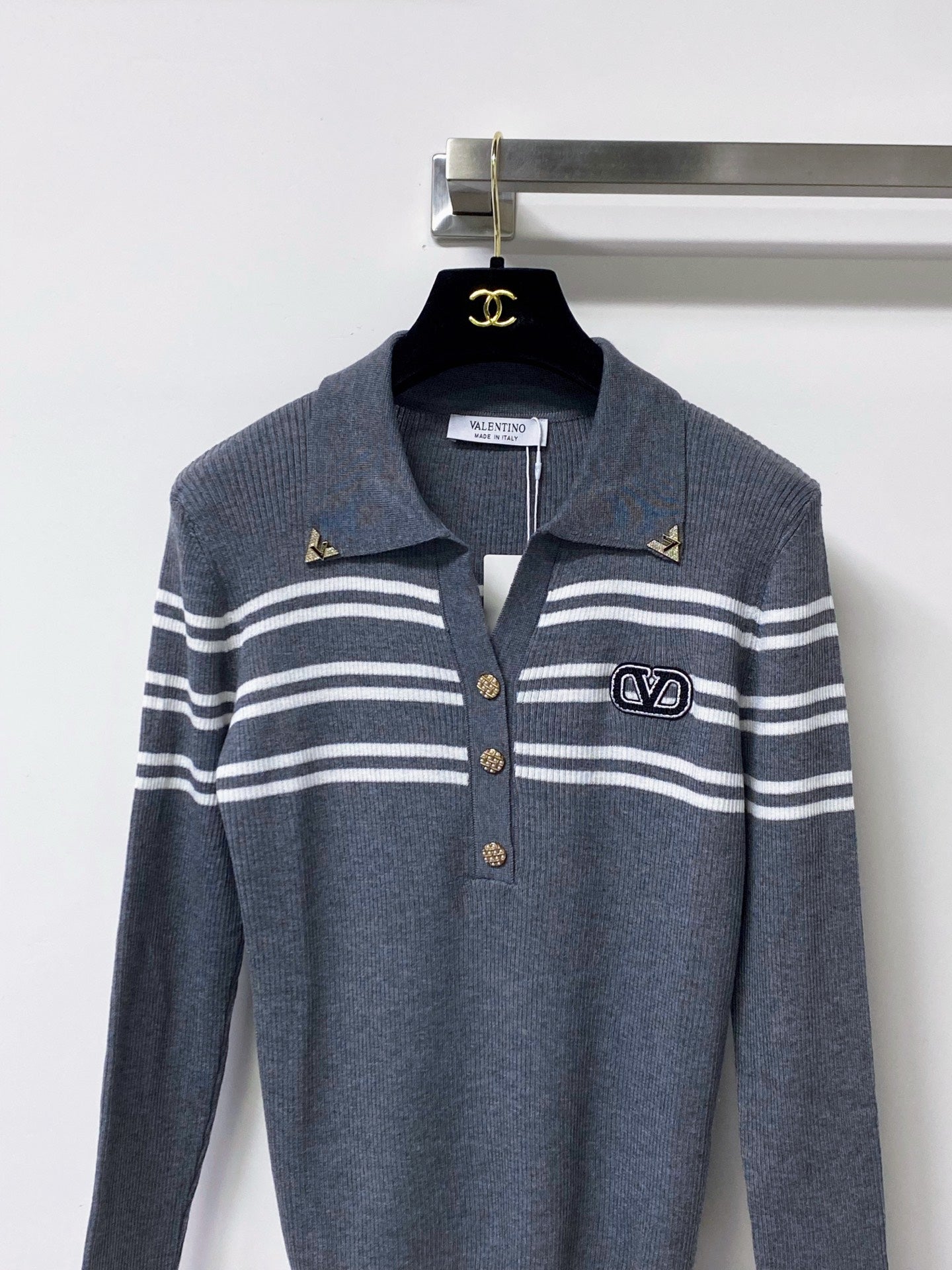 VALENTINO 26S KNITTED POLO SHIRT 321
