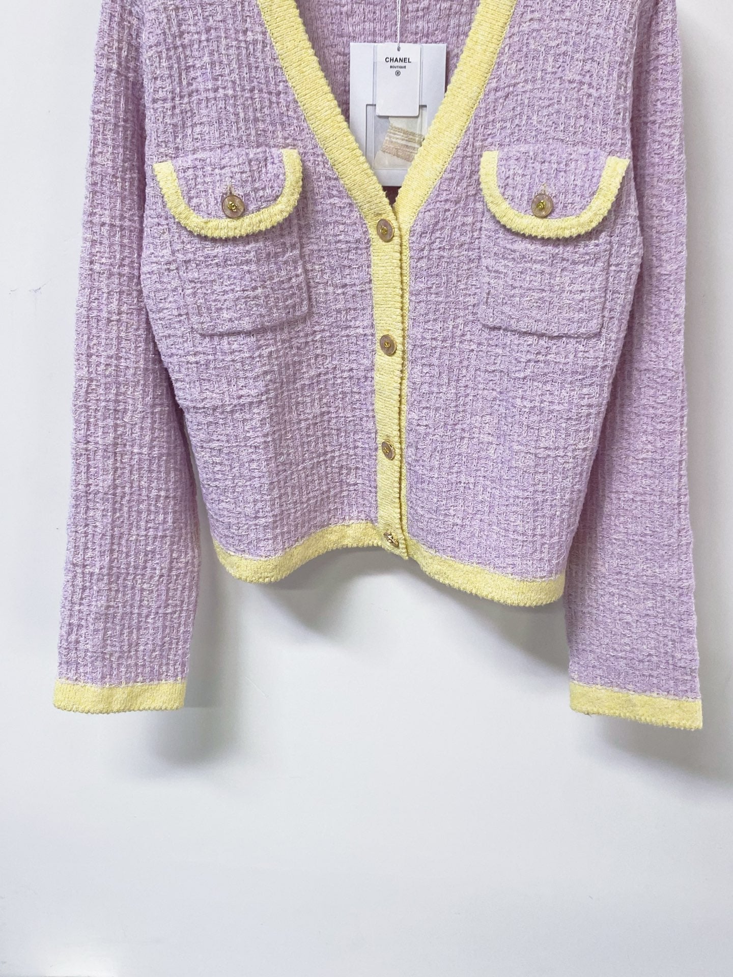 CHANEL 26S KNIT V-NECK CARDIGAN 1721