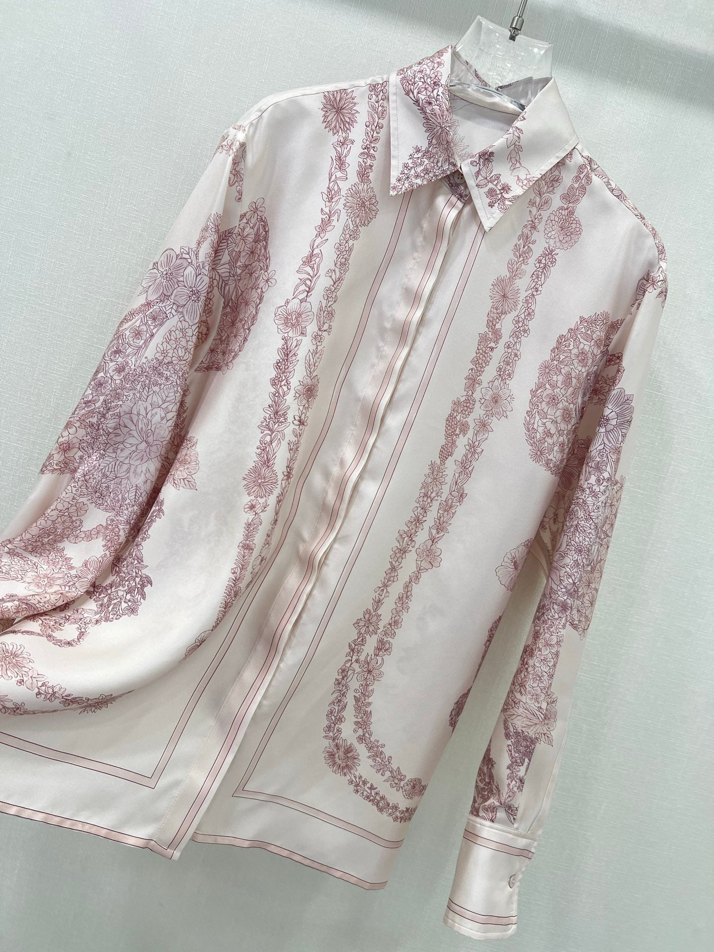 HM PRINTED SILK SHIRT 269262