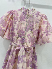 Zimmermann 25 Lyrical Printed Silk Midi Dress