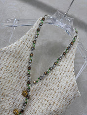 CHANEL 26S BEADED HALTER NECK VEST 821