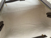 SAVOY LARGE DUFFLE BAG 50 IN BEIGE AND EBONY GG SUPREME CANVAS