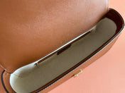 SMALL HORSEBIT 1955 SHOULDER BAG 22.6 IN BROWN CALFSKIN