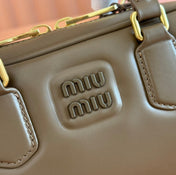 ARCADIE SMALL 22 BAG IN DARK BROWN CALFSKIN