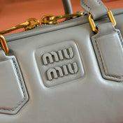 ARCADIE SMALL 22 BAG IN LIGHT BLUE CALFSKIN