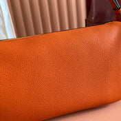 GUCCI 26S SHOULDER BAG 31 IN ORANGE CALFSKIN