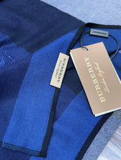SCARF 200 CM IN NAVY BLUE CASHMERE 402263
