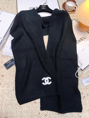 CHANEL 25S SCARF 175 IN WOOL 991922