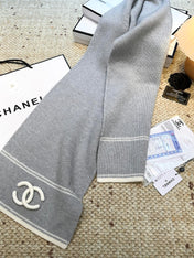 CHANEL 25S SCARF 175 IN CASHMERE 932234