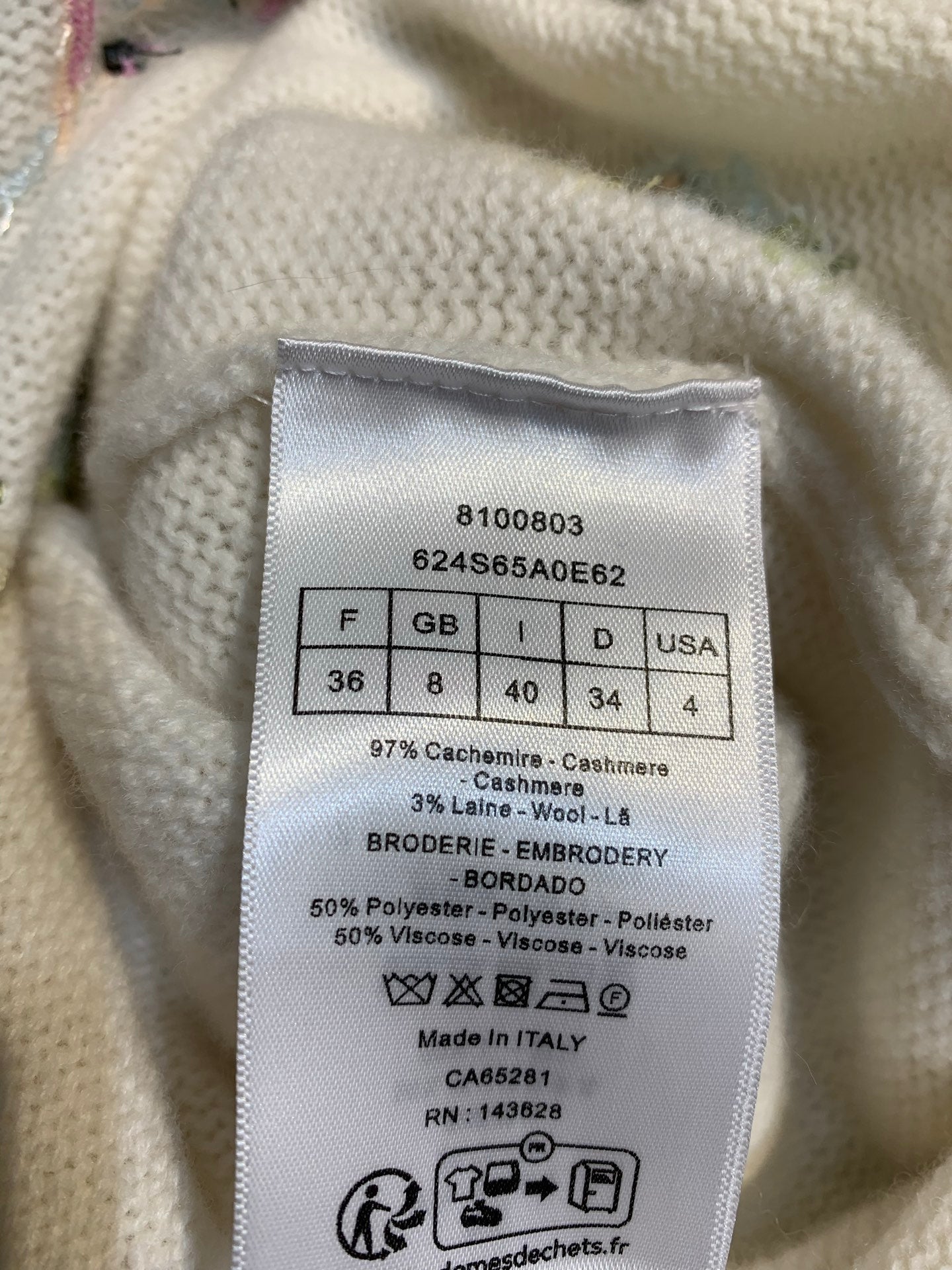 DIOR 26S SHORT-SLEEVE SWEATER 1161
