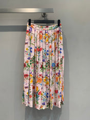 GUCCI 26S PLEATED MIDI SKIRT 447