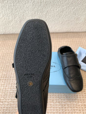 MONK STRAP IN BLACK CALFSKIN