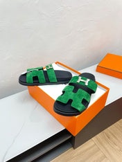 CHYPRE SANDAL OCEAN SUEDE WITH H BUCKLE