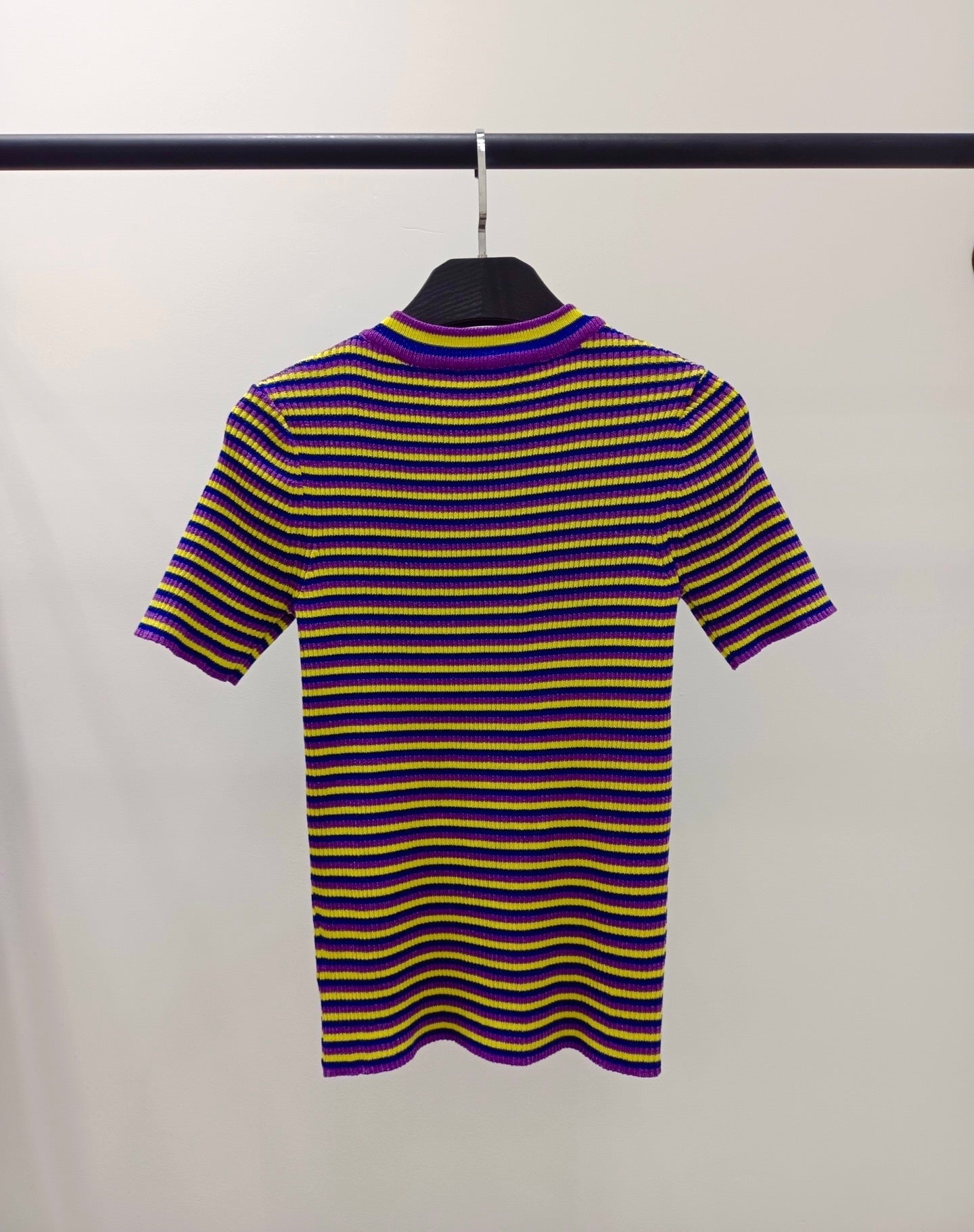 CHANEL 26S SHORT SLEEVE KNIT T-SHIRT STYLE 1226