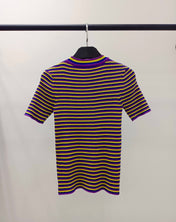 CHANEL 26S SHORT SLEEVE KNIT T-SHIRT STYLE 1226
