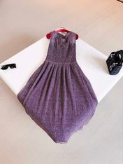 RALPH LAUREN 26S PLEATED DRESS 375
