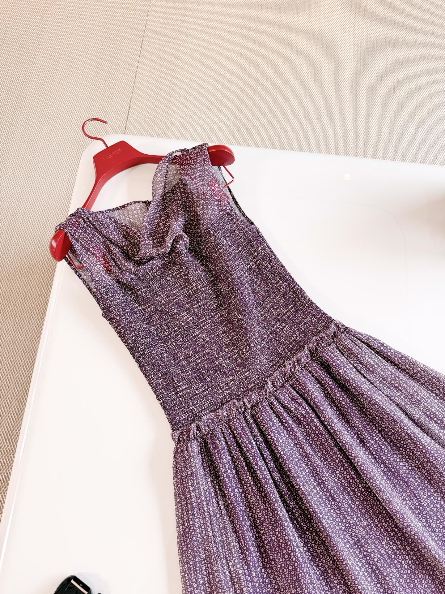 RALPH LAUREN 26S PLEATED DRESS 375