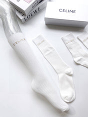 CELINE 26S CREW SOCKS 121818 (1 BOX)