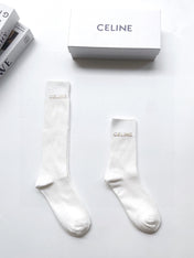 CELINE 26S CREW SOCKS 121818 (1 BOX)