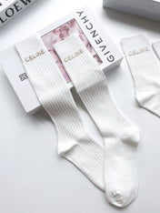 CELINE 26S CREW SOCKS 121818 (1 BOX)