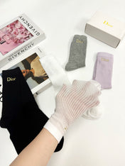 DIOR 26S CREW SOCKS 400442 (1 BOX)