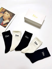 DIOR 26S CREW SOCKS 405366 (1 BOX)