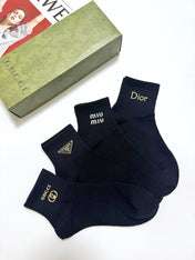 DIOR 26S ANKLE SOCKS 408739 (1 BOX)