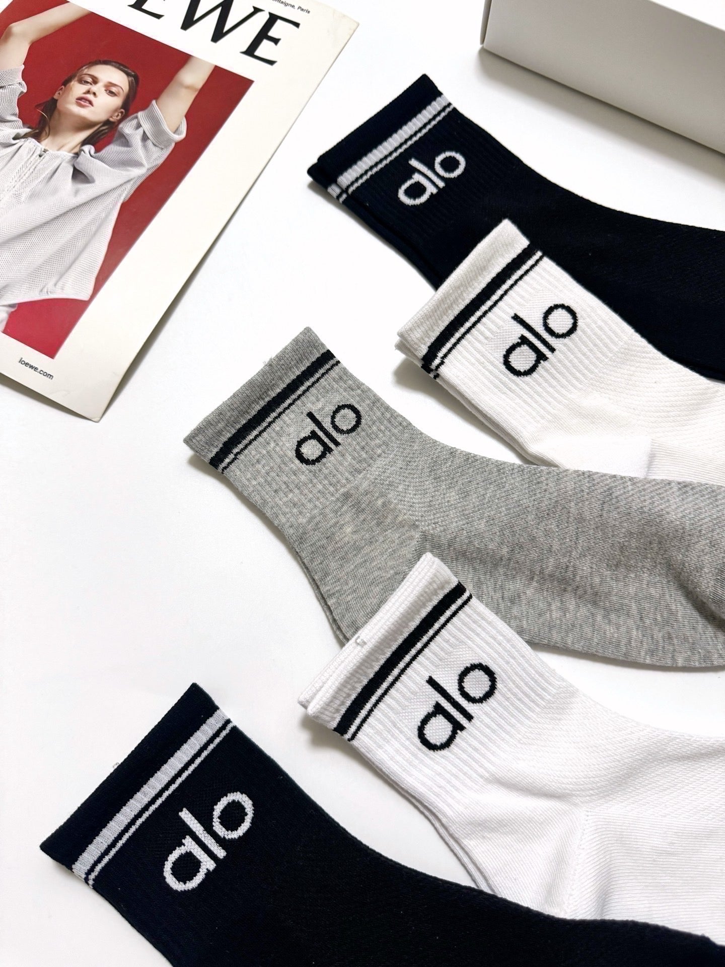 ALO 26S ANKLE SOCKS 410396 (1 BOX)