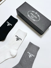 PRADA 26S CREW SOCKS 412438 (1 BOX)
