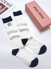 MIUMIU 26S CREW SOCKS 412442 (1 BOX)