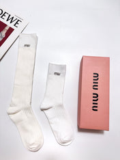 MIUMIU 26S CREW SOCKS 412443 (1 BOX)