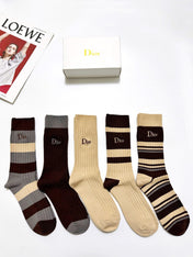 DIOR 26S CREW SOCKS 413925 (1 BOX)