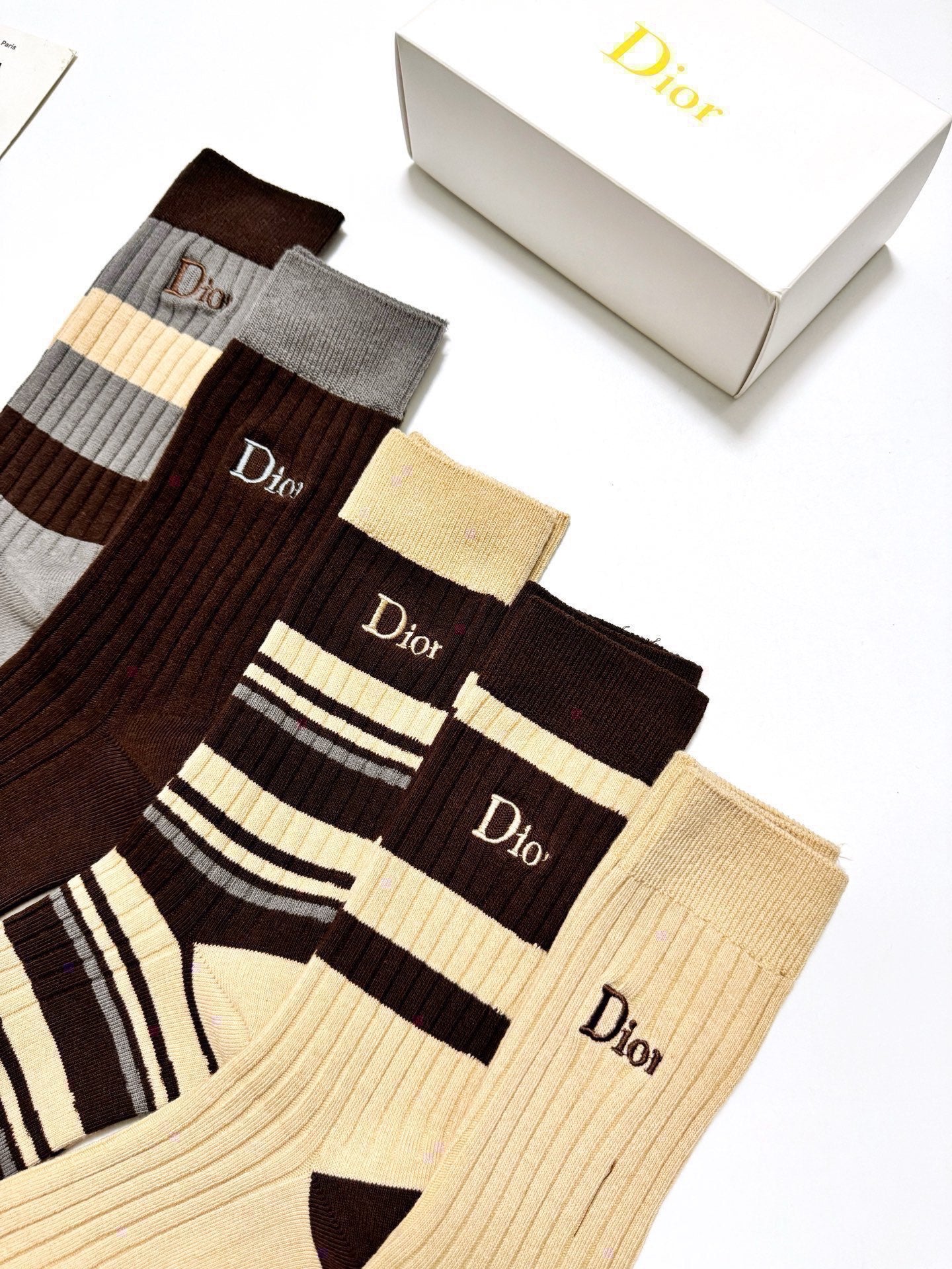 DIOR 26S CREW SOCKS 413925 (1 BOX)