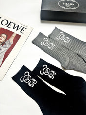 PRADA 26S CREW SOCKS 415681 (1 BOX)