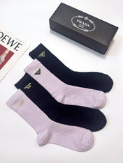 PRADA 26S CREW SOCKS 415687 (1 BOX)