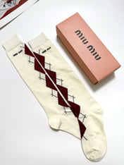 MIUMIU 26S CREW SOCKS 417702 (1 BOX)