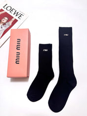 MIUMIU 26S CREW SOCKS 417715 (1 BOX)
