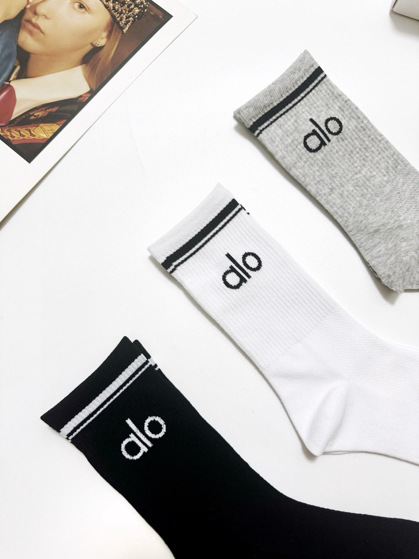 ALO 26S CREW SOCKS 421115 (1 BOX)