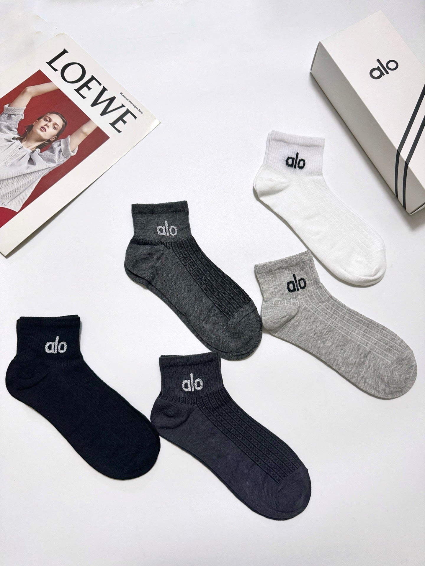 ALO 26S ANKLE SOCKS 423086 (1 BOX)