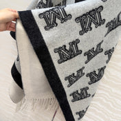 MAX MARA 25S FRINGED KNIT CAPE 164